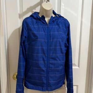 Women's Blue Hooded Jacket